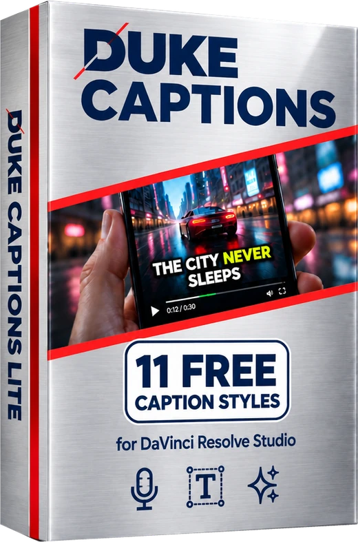 DUKE Captions Lite box