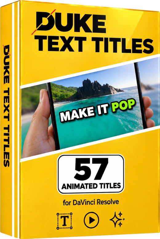 DUKE Text Titles box