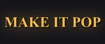 Gold Luxe caption style