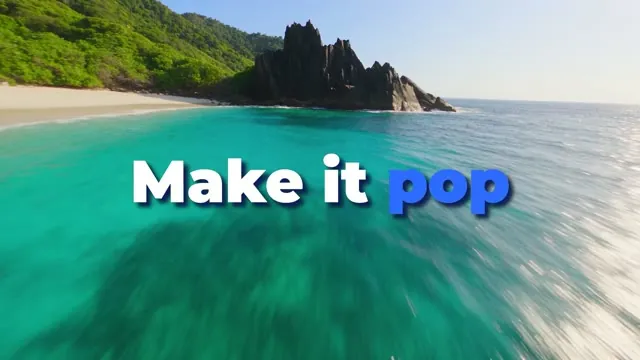 DUKE Blue 3D Pop title over footage