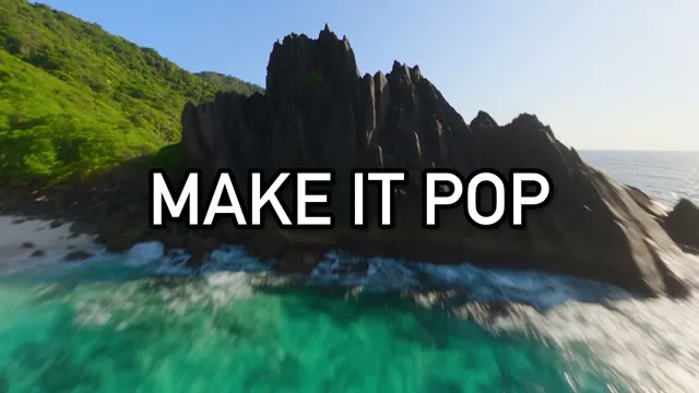 DUKE DIN Alternate Bold Pop title over footage