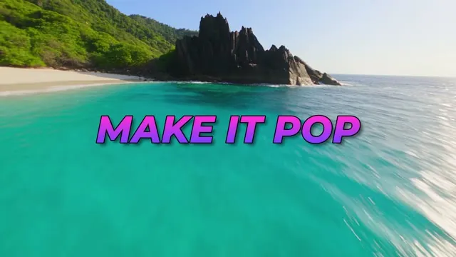 DUKE Futurist Gradient title over footage