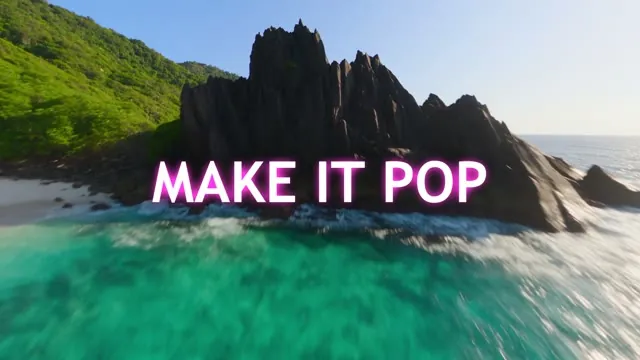 DUKE Neon Glow title over footage